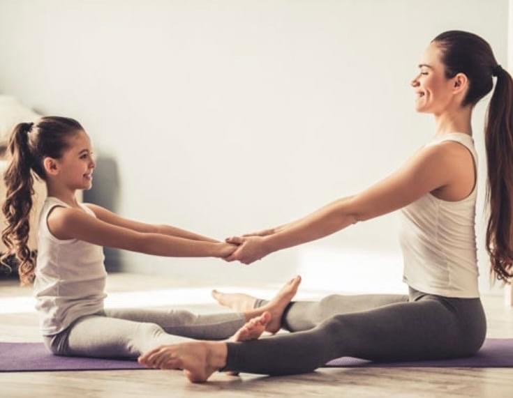 Anyák napi jóga - Jóga gyermekünkkel