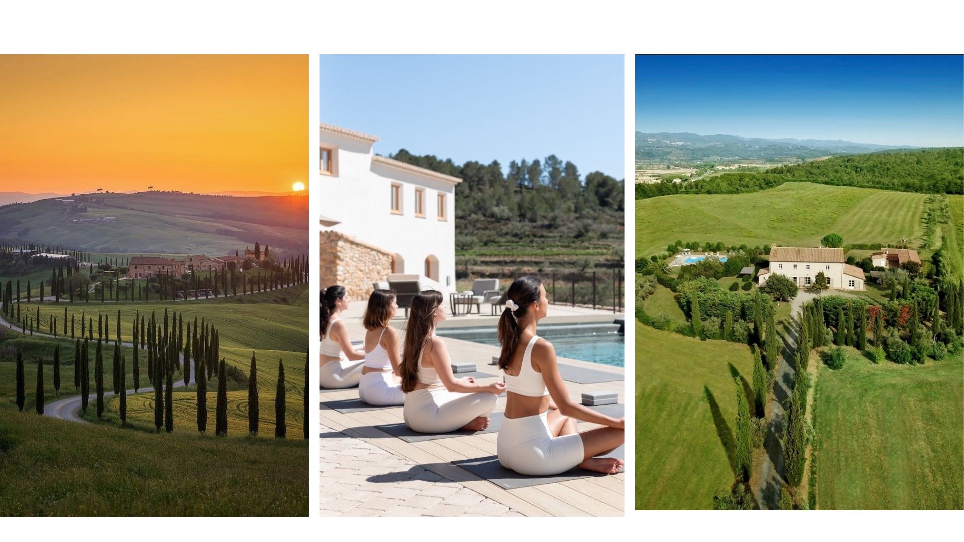 7 napos Jóga- és Meditációs Elvonulás Toszkánában