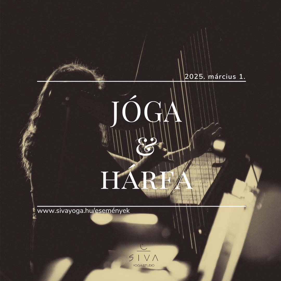 Élőzenés Jóga Hárfa kísérettel